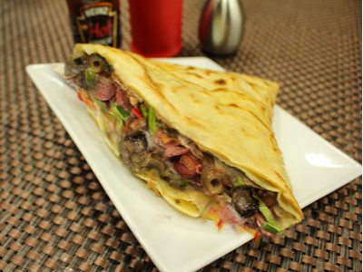Meat Steak Crepe