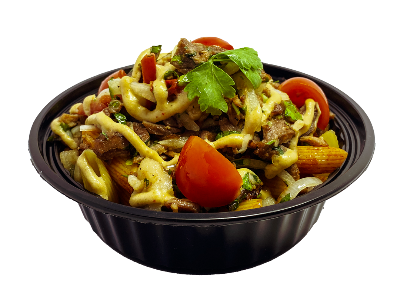 Meat Shawarma Pasta Casserole