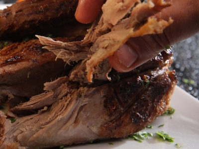 Half Baladi Duck Grilled On Charcoal With Mahashi And Drink