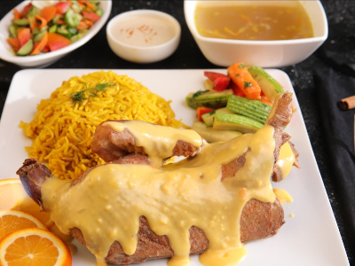 Half Duck With Orange Sauce Meal