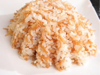 White Vermicelli Rice Platter