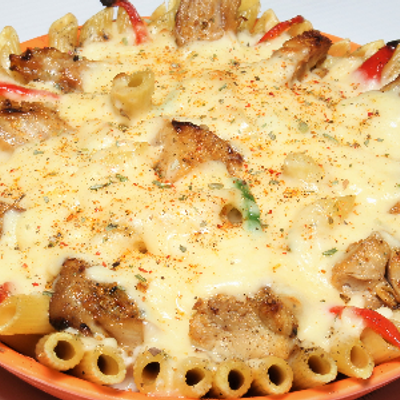 Oven Baked Shish Tawook Pasta