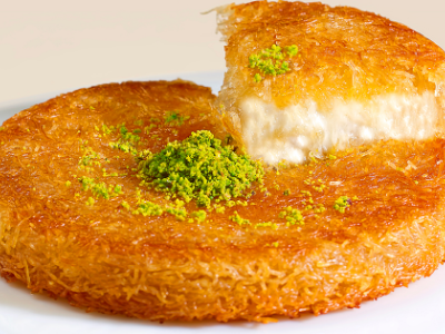 Konafa With Cream