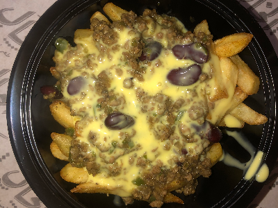 Minced Meat Fries Platter