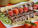 Fruits Waffle