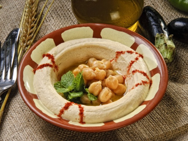 Hummus With Sesame Paste