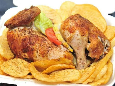 1/2 Charcoal Chicken