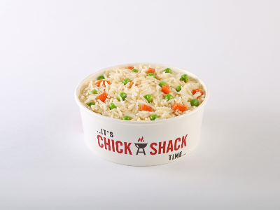 Vegetables Rice Platter