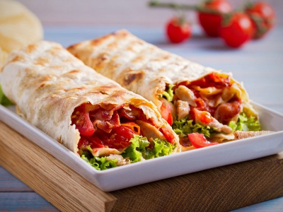 Meat Fajita Sandwich