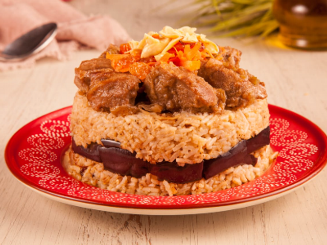 Maqlouba Chicken Eggplant Casserole