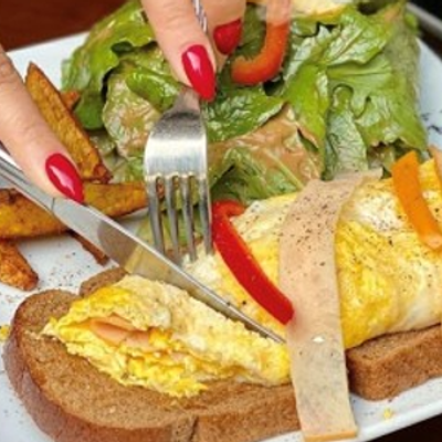 Omelette Smoked Turkey