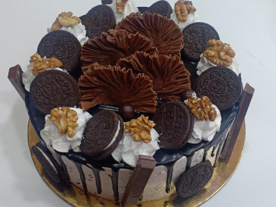 Oreo Fudge Torte