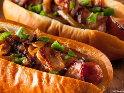 Sausage Fajita Sandwich