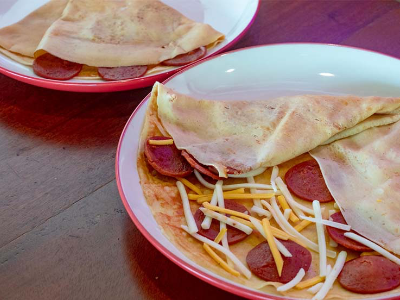 Crepe Pepperoni