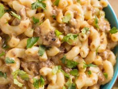 Beef Mac And Cheese