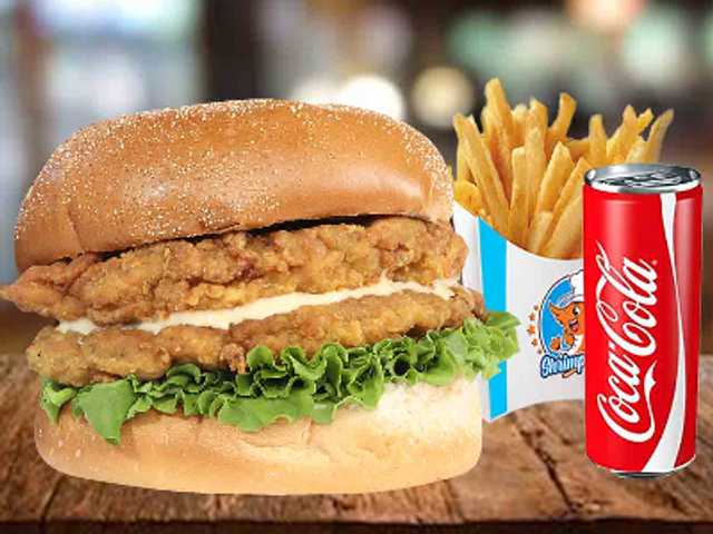 Tasty Shrimp Burger