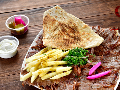 Meat Shawerma Platter