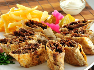 Arabian Meat Shawerma Meal