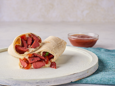 Hot Dog With Cheese Wrap