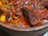 Peas With Meat Casserole