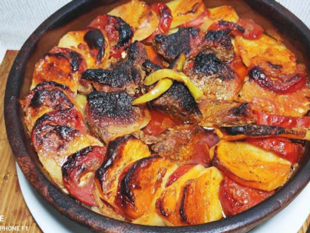 Potato With Meat Casserole