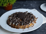 Nutella Chocolate With Oreo Waffle