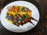 M&m's Chocolate Waffle