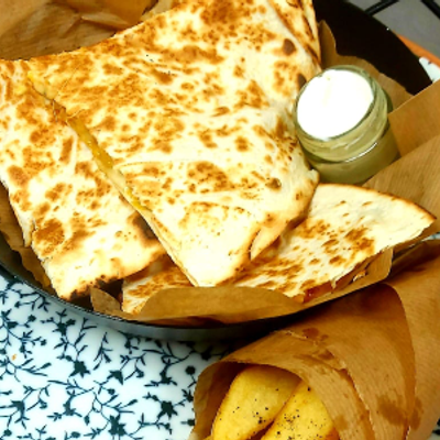 Chicken Quesadillas Sandwich