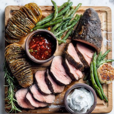 Mo's Whole Beef Fillet Platter