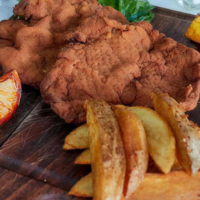 Escalope Pane Platter