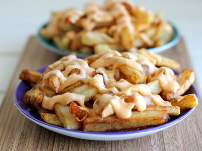 Cheesy Fries With Grilled Chicken
