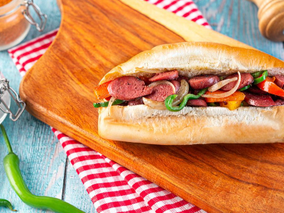 Bikini Hot Dog Sandwich