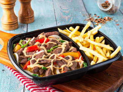 Grillie Steak And Cheese Meal