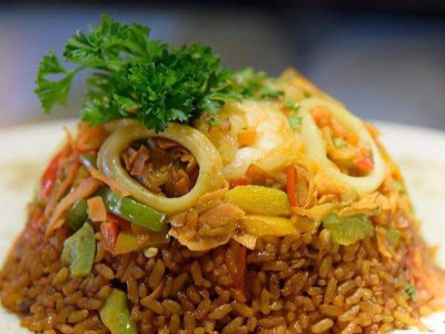 Rice With Squid