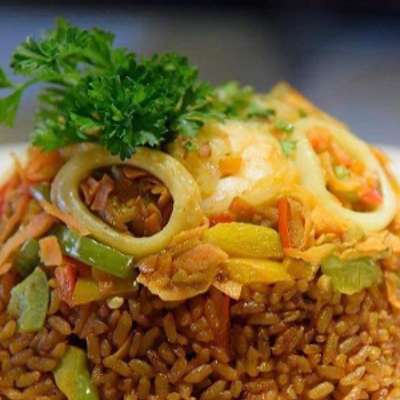Rice With Squid