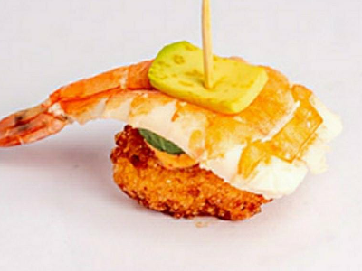 Crispy Shrimp Nigiri