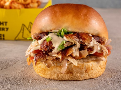 Shawerma Sandwich Bun Bread
