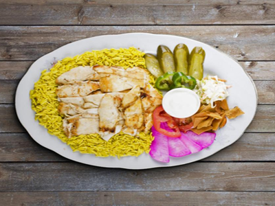 Chicken Shawerma Fatteh