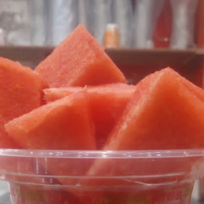Box Of Watermelon Cubes