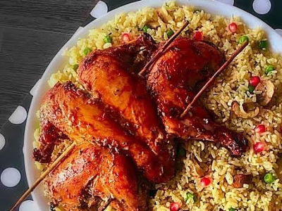 Whole Charcoal Grilled Chicken