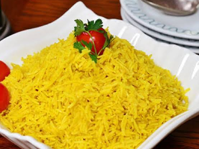 Plain Basmati Rice Platter