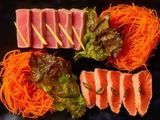 Sashimi Seared Salmon