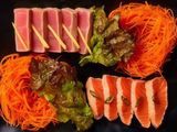 Sashimi Seared Tuna