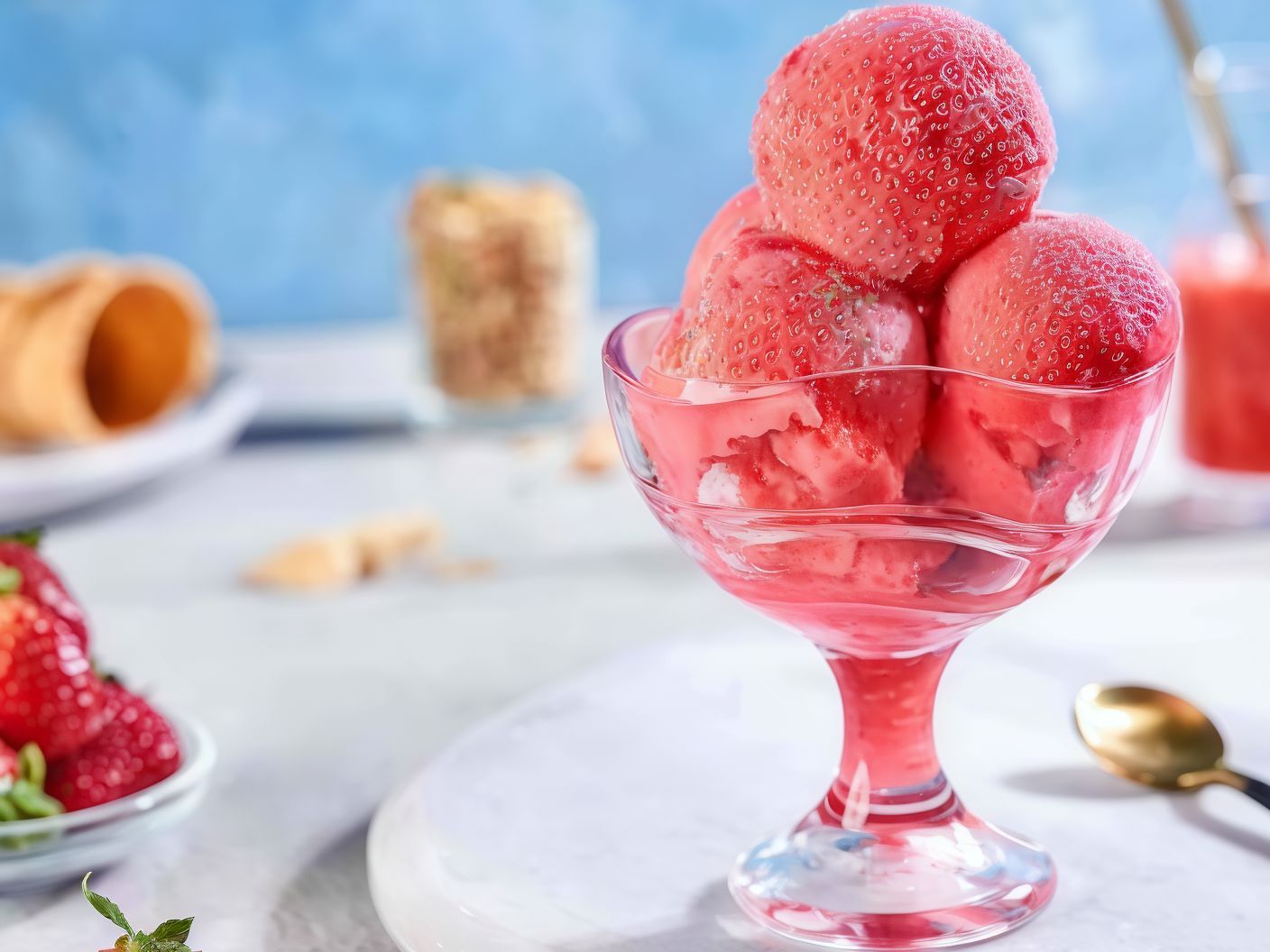 Strawberry Ice Cream