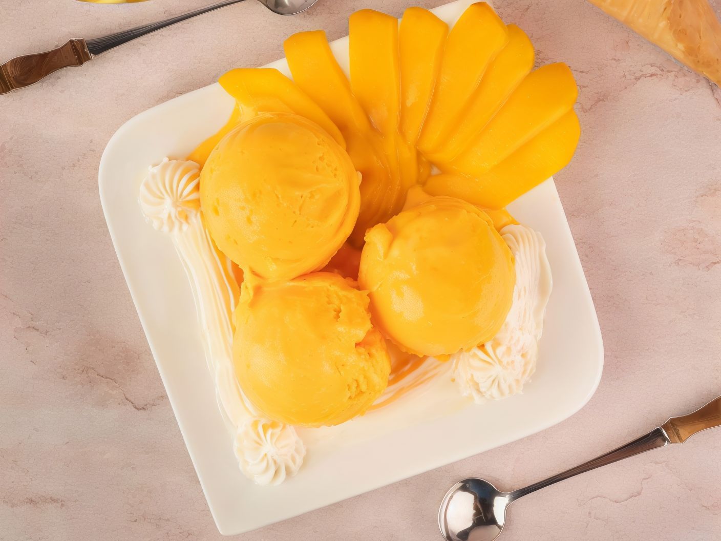 Mango Ice Cream