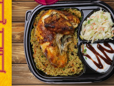 1/4 Grilled Chicken Meal