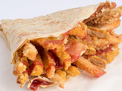 Fried Chicken Crepe