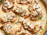 Chicken With Mushroom Piccata