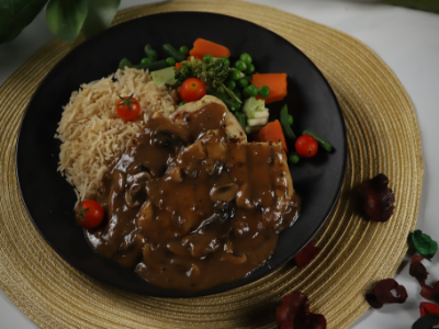 Mini Chicken With Mushroom Platter