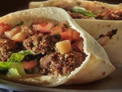 Taamia With Baladi Egga Sandwich